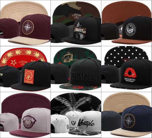 

2019 Swag Марка Кейлер сыновья коричневый кожа Snapback хип-хоп спорт cap бейсболка для муж