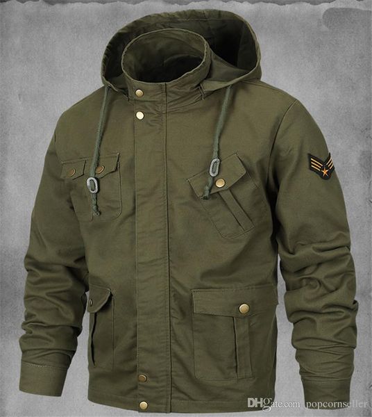 

mens вскользь пальто способа mens средней длины хлопка отворотом куртки большой повседневная мода рабочая куртка мужская одежда, Black;brown