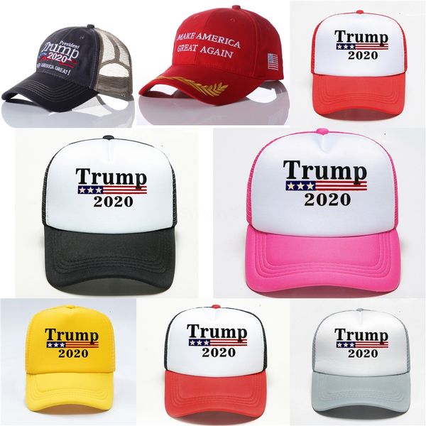

2020 donald trump hat women men camouflage flag baseball cap keep america great hats 3d embroidery letter camo snapback womens mens d2260 #7, Blue;gray
