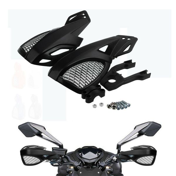 

durable anti skid racing handle mount accessories replacement grid shield windproof protective dirt bike hand guards motorcycle
