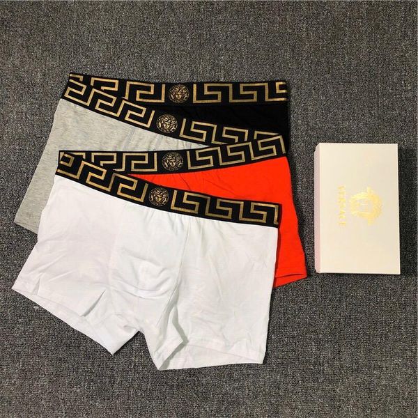 

v2 versace new luxury mens underwear boxers for man underwear interior vintage boxer shorts v2 versace, Black;white