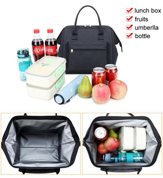 

мужчины женщины дети взрослые insulated cooler tote обед box обед сумка, Blue;pink