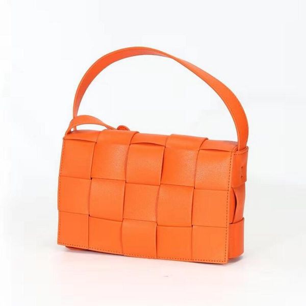 

chsanato new cowhide leather crossbody bags for women popular weaving handbags women bags shoulder ladies