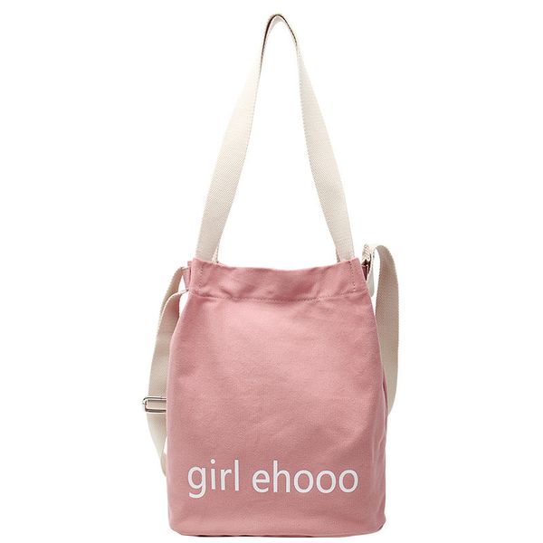

women fashion drawstring bucket bags canvas shoulder crossbody casual small work girls lady ladies student travel female handbags