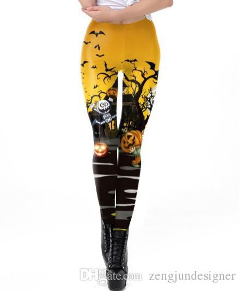 

womens festival designer pants 3d print halloween fashion style female clothing leggings cosplay cute casual apparel, Black;white