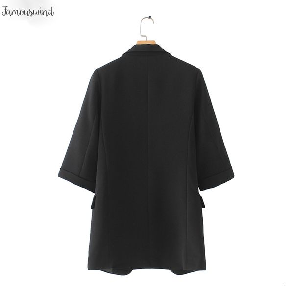 

женщины основного зубчатого blazer воротник твердой outwear бисероплетение pearl кармана конфета цвета женский casual chic топы ca005, White;black