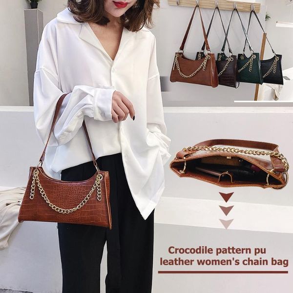 

delicate pattern shoulder handbags solid color women pu leather handle shoulder bags for decorating shopping travel