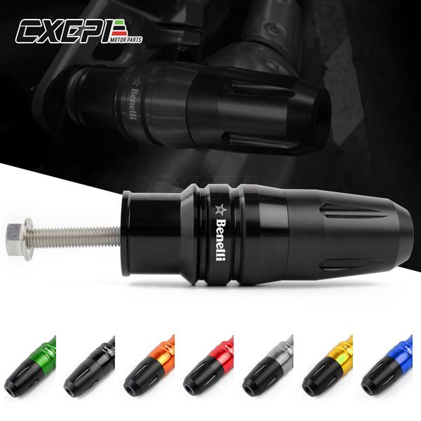 

for benelli bn600 bn300 tnt600 tnt300 tnt 300 600 motorcycle cnc frame crash pads exhaust sliders crash protector with logo