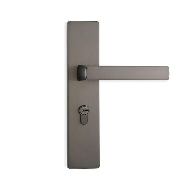 

lever locks set narrow mortise door locks cylinder and handle sash case bathroom 3 colour brushed black bronze door locks