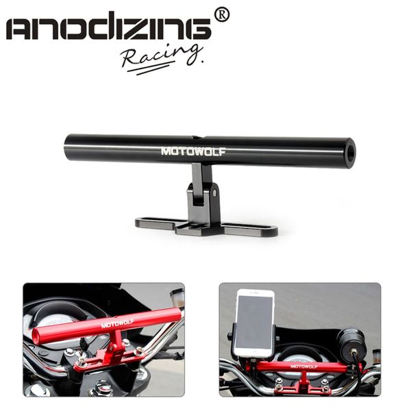 

universal motorcycle/scooter/sport-bike/cycle reinforced crossbar motor phone/gps/spotlight/headlights mounting bracket
