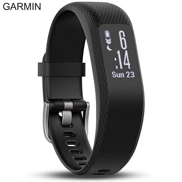 

original garmin vivosamrt3 fitness watch message reminder heart rate monitor bluetooth waterproof smart watch men women, Slivery;brown