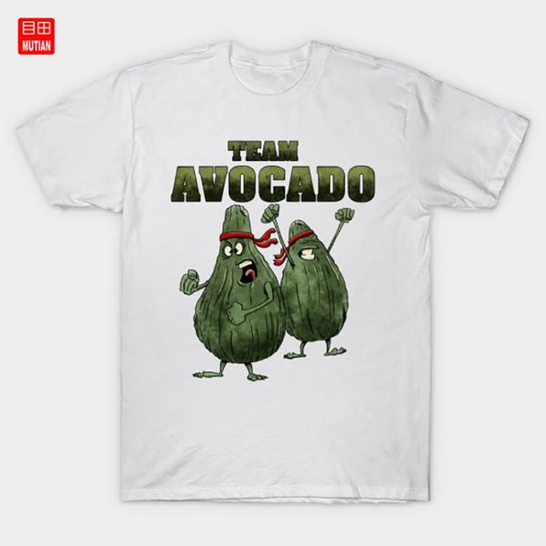 

команда авокадо t-shirt животных авокадо веганы guac вегетарианская veganism авокадо гуакамоле vegan, White;black