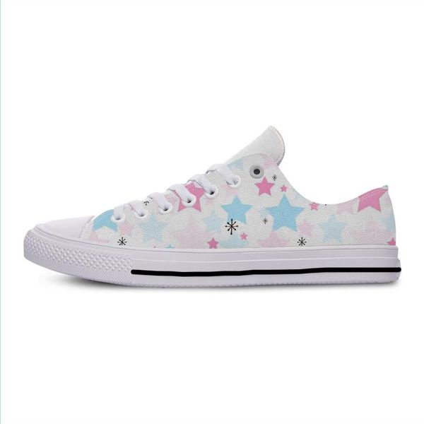

sparkle glitter colorful pastel galaxy star fashion lightweight classic canvas shoes men women casual breathable sneakers, Black
