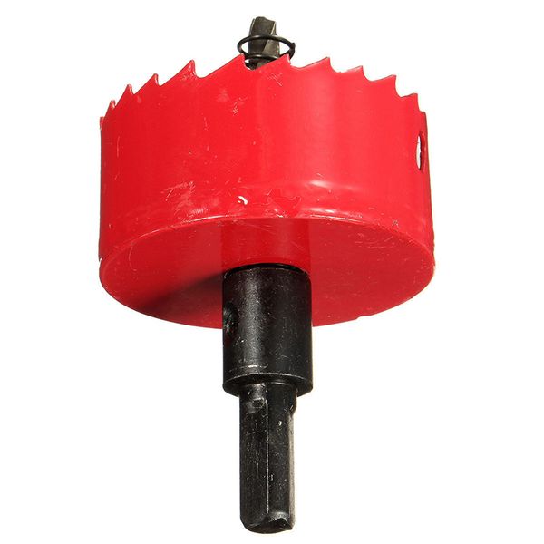 

m42 bimetallic hole saw cutter drill bit set red for aluminum iron wood, 60mm