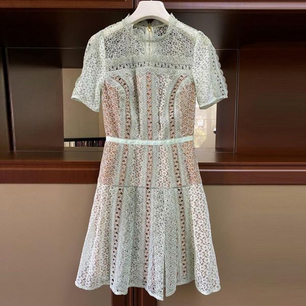 

red roosarosee designer women summer perspective short sleeve water-soluble dress 2020 party dresses lady vestidos holiday, Black;gray
