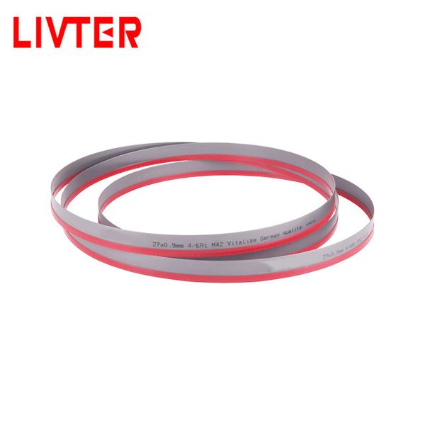 

livter bi-metal metal cutting band saw blade mini band saw m42 hss carbide tip blade