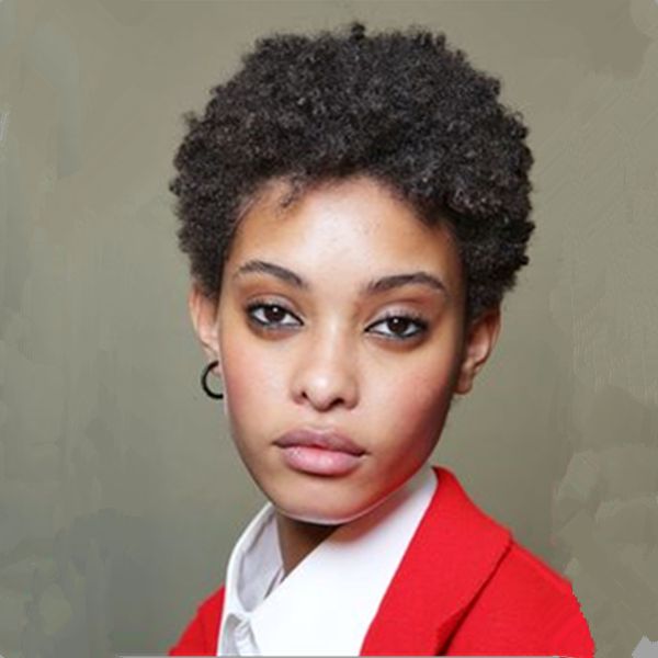 Short Curly Wigs With 100 Brazilian Hair Natural Spiral Curls
