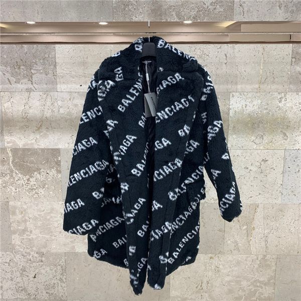 

winter new luxurious brands design bb full letters print fleece outfit winterbreaker coat men women outdoor streetwear sweatshirt jackets, Blue;black