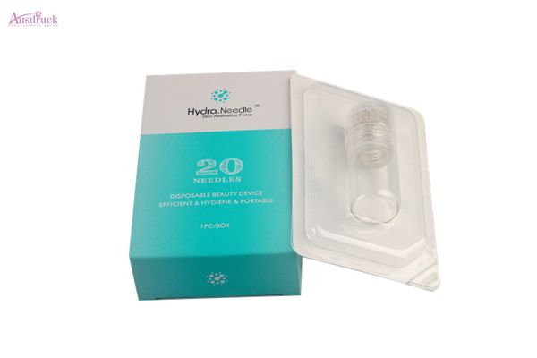 Hydra Micro Needle Applicator Bottiglia di vetro Iniezione di siero nella pelle Riutilizzabile