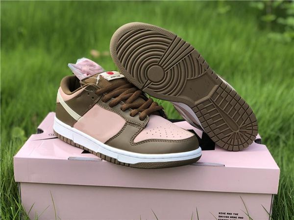 

premium sb dunk low stussy cherry running shoes shy pink vanilla fashion sports sneakers