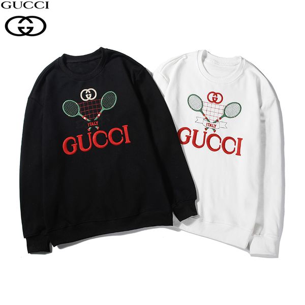 

designer men's brand hoodies long sleeve for autumn winter women's hoodies luxury o-neck casual clothing with g letter embroidery, Black