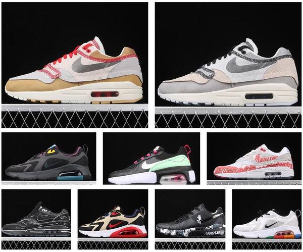 

new arrival 2020 designer sneakers airmax vapor max air 1 react element 87 vintage women mens mitchell ness basketball running shoes