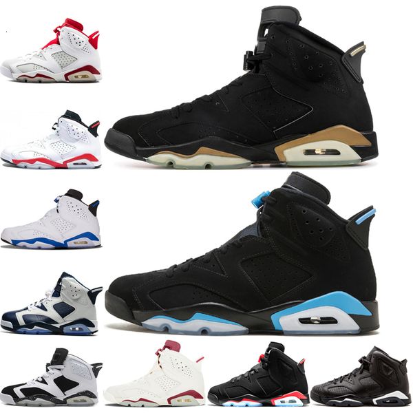 

designer black infrared 6 6s basketball shoes mens new dmp unc angry bull black cat olympic oreo white infared sports trainers sneakers