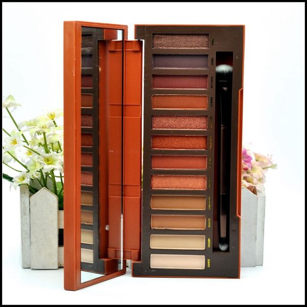 

highest qualitymakeup naked eyeshadow heat palette eye shadow palette 12 color eyeshadow palettes epacke +gift