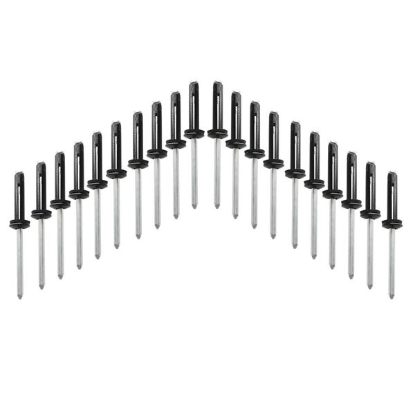 

20 pieces/set tri-grip tri-fold rivet aluminum long pop rivets for marine kayak canoe inflatable boat