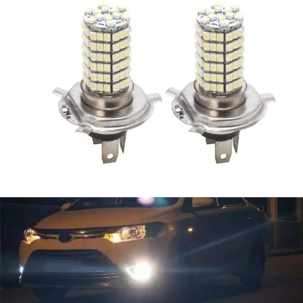 

1шт h4 3528/1210 120smd led фара лампы автомобилей противотуманные фары супер яркий белый свет dc 12v