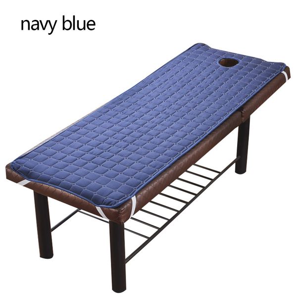

185cm*70cm salon massage table cover protective solid fabric elastic all-round wrapbed spread sheet spa treatment bed cover