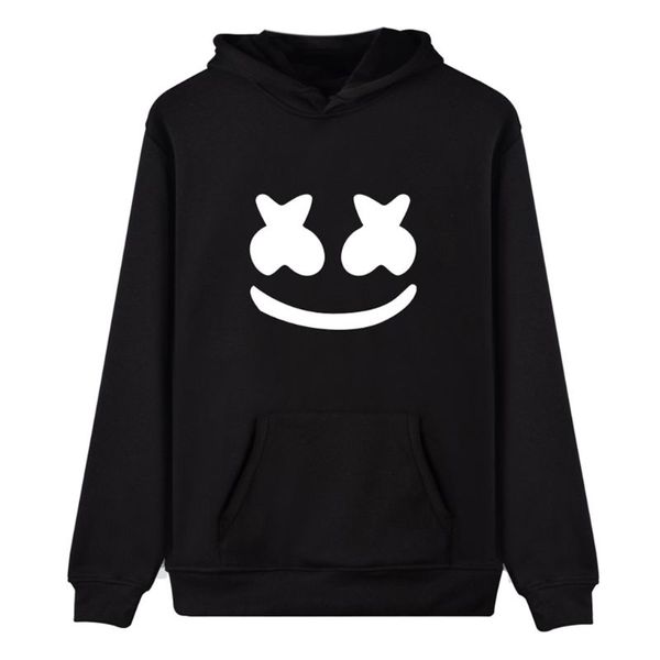 

women men music hip-hop dj cosplay hoodies 3d graffiti print drawstring sweatshirt electronic sound fans party loose streetwear, Black
