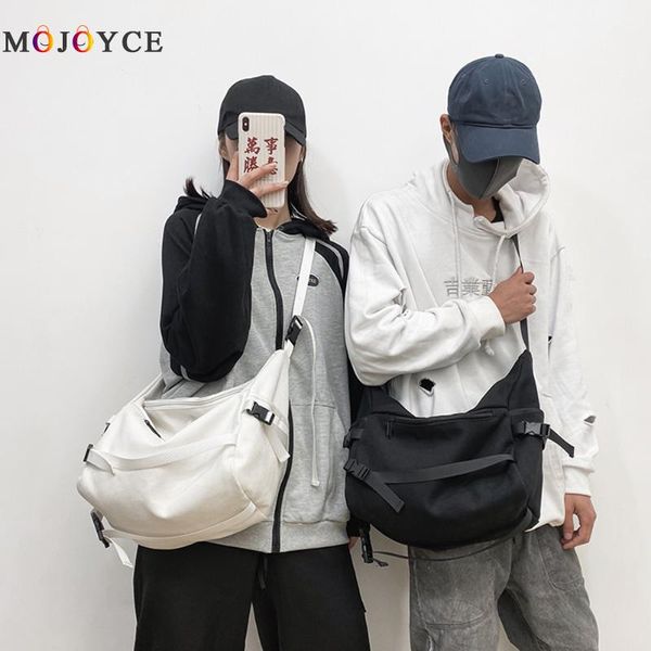 

canvas shoulder crossbody bag travel streetwear large messenger bags