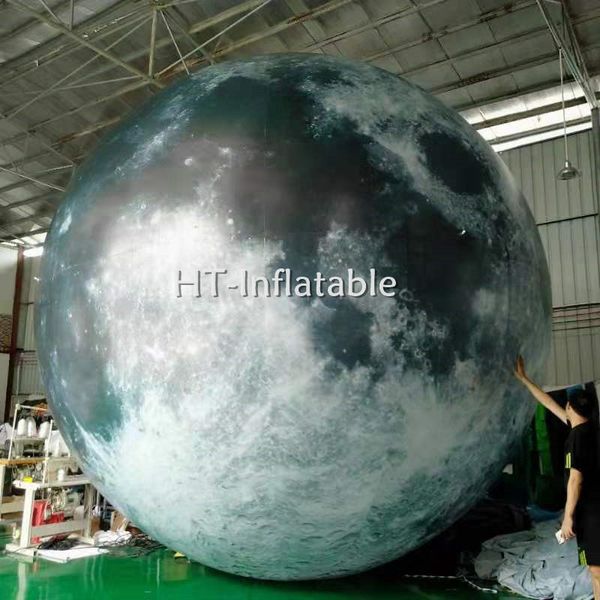 Acheter Ballon Gonflable Geant De Lune D Helium De Flottement De