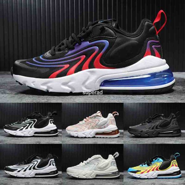

2019 new react eng limited edition transparent fish creel cushion shock absorption running shoes for mens fashion sneakers 40-45