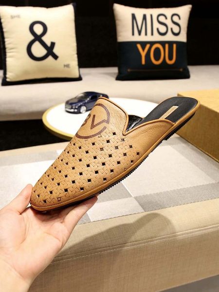 

super explosions 2020 new fashion casual sandals distinguished men's sandals, comfortable breathable men's shoes size 38-44, Black