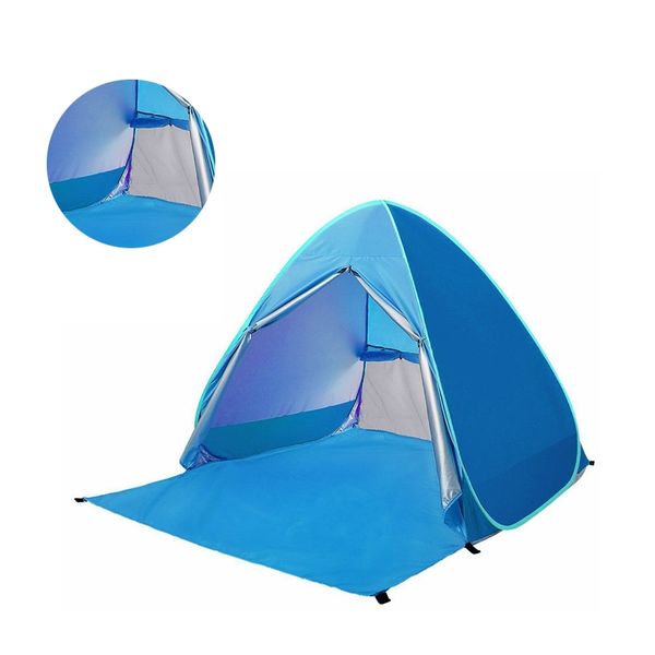 

beach tent ultralight folding tent automatic open tent family tourist fish camping anti-uv fully sun shade tents and shelters