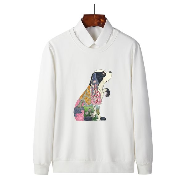 

men and womens designer sweatshirt fashion trand boys solid color womens cartoon print clothes youth clothing 2020 new, Black