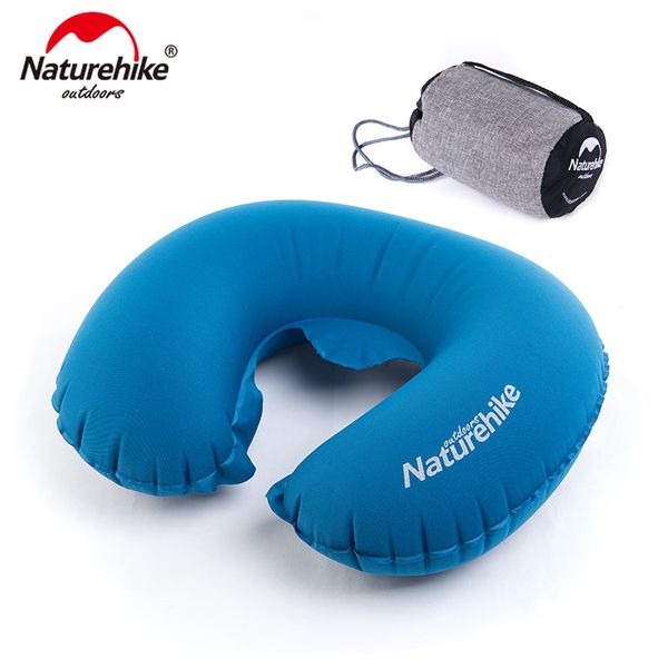 

naturehike travel pillow portable folding air inflatable pillow ultral light travel necessity nh17t011-u