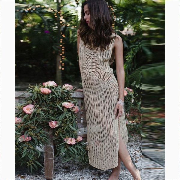 

летний пляж платье купальный костюм обложка ups бич обложка пляжная купальники mesh длинные up женщины плюс размер одежды туники, Blue;gray