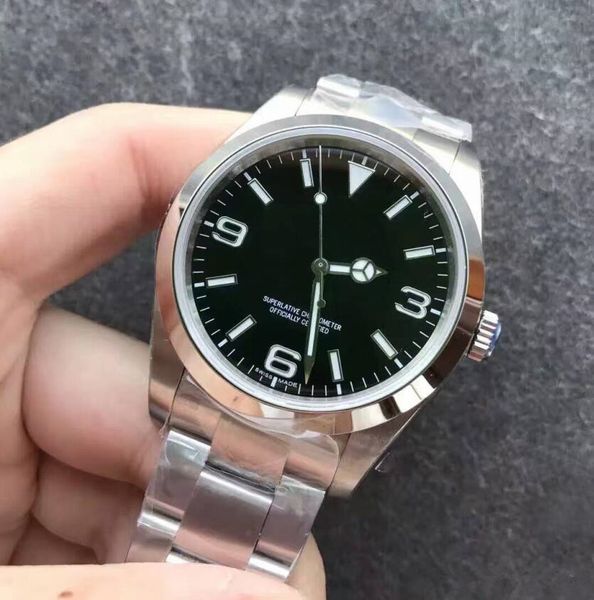 

luxury sapphire glass 41mm black face automatic diamond men date 2813 mechanical automatic just president desinger mens watches, Slivery;brown