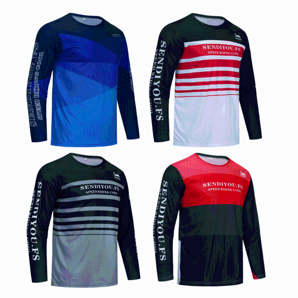

racing jackets 2021 pro cycling jersey mountain downhill long sleeve bike alta dh mtb off-road motorcycle bmx jerseys wholesale, Black;red