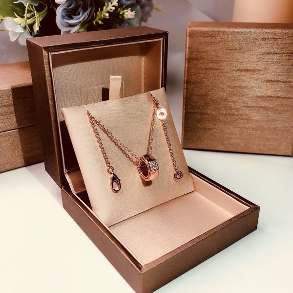 

s925 sterling silver classic fashion domineering generous brick necklace temperament noble snake ring pendant