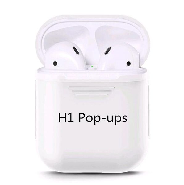 

Air 2 pod wirele charging wirele bluetooth earphone headphone earbud head et with pop up window w1 chip