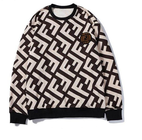 

2020 новый горячий конструктор мужчины женщины толстовки толстовки нашивки мода длинным рукавом пуловер вскользь блуза running высокого каче, Black