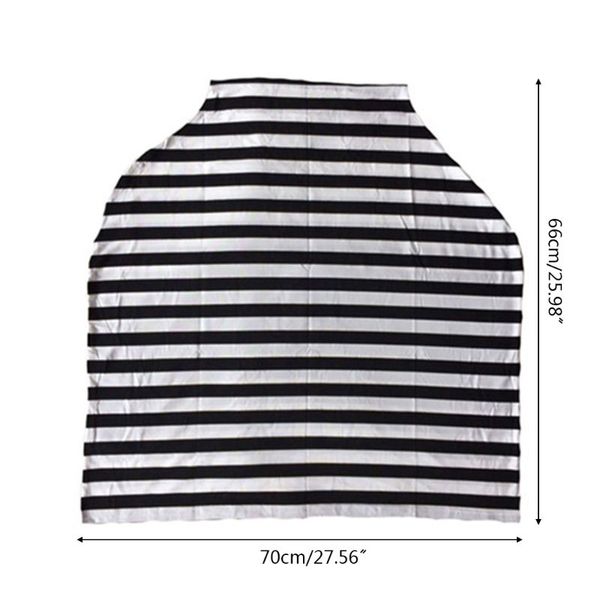 

breastfeeding baby infant stroller car seat canopy cover kid nursing scarf cover b36e