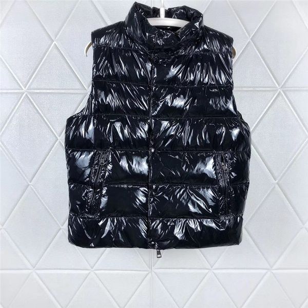 

fashion-mens down vest winter jacket parkas tags with label casual winter warm jackets new brand clothing 2xl 3 styles black, Black;white