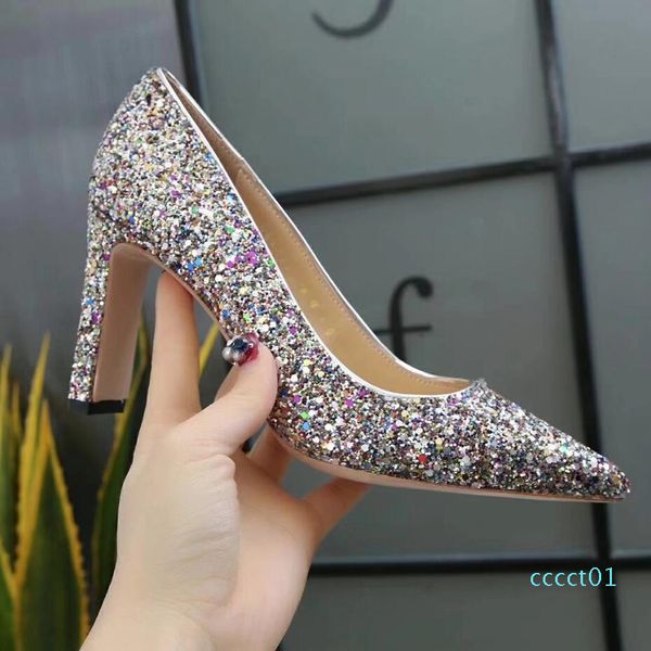 

designer high heels patent leather peep pointed toe women pumps platform wedding dress shoes 35-39 ct01, Black