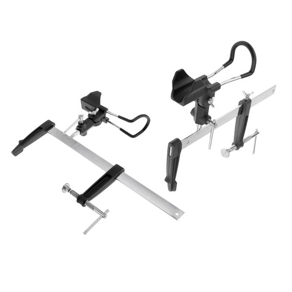 

2x adjustable angle direction fishing rod holder ground support stand pole rest