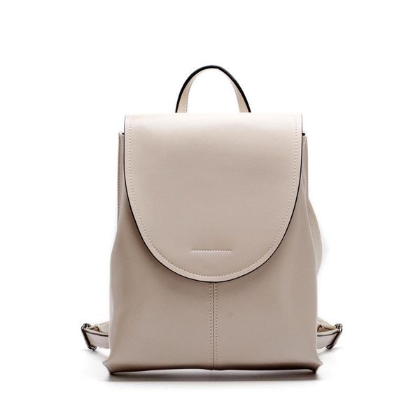 

belle2019 leisure joker concise time school wind genuine leather both shoulders multipurpose package